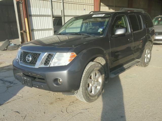 5N1AR1NN5CC620619 - 2012 NISSAN PATHFINDER GRAY photo 2