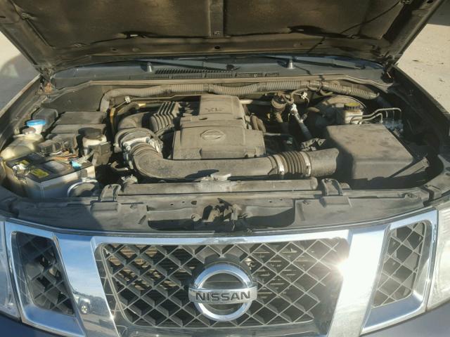 5N1AR1NN5CC620619 - 2012 NISSAN PATHFINDER GRAY photo 7
