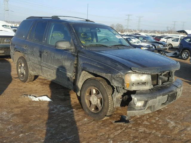 1GNDS13S832405957 - 2003 CHEVROLET TRAILBLAZE GRAY photo 1