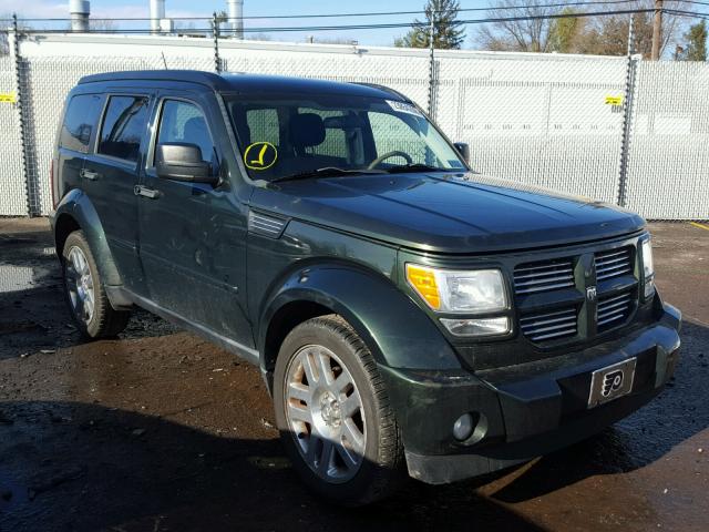 1D4PU4GK3AW161364 - 2010 DODGE NITRO HEAT GREEN photo 1