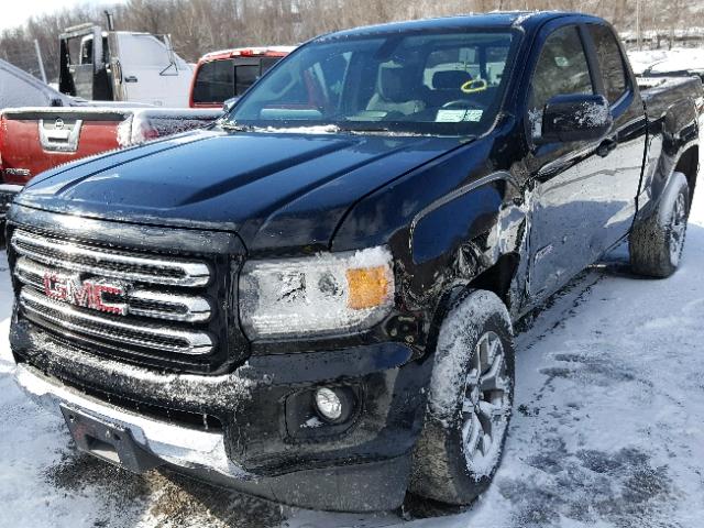 1GTH6CE33G1148556 - 2016 GMC CANYON SLE BLACK photo 2