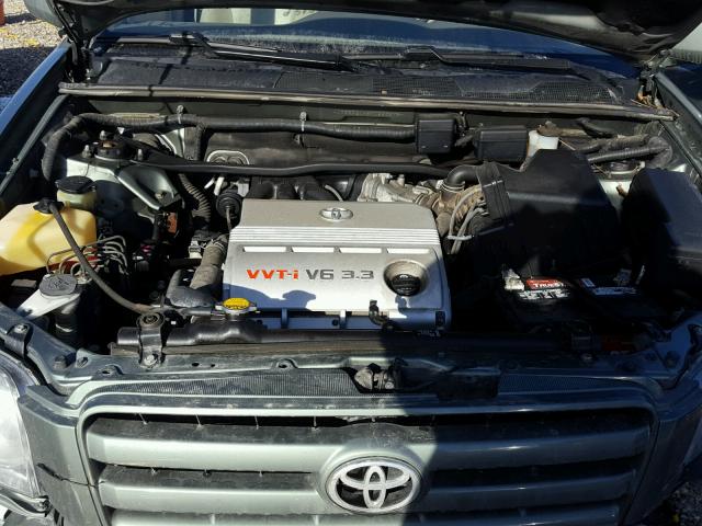 JTEEP21A870223879 - 2007 TOYOTA HIGHLANDER GRAY photo 7