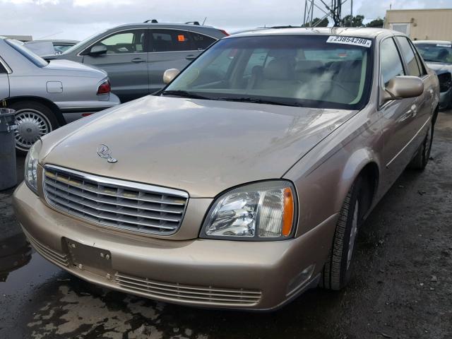 1G6KD54Y95U214059 - 2005 CADILLAC DEVILLE CREAM photo 2