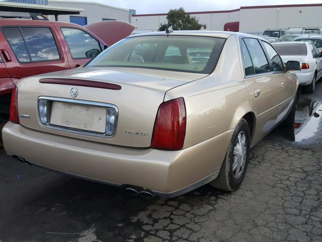 1G6KD54Y95U214059 - 2005 CADILLAC DEVILLE CREAM photo 4