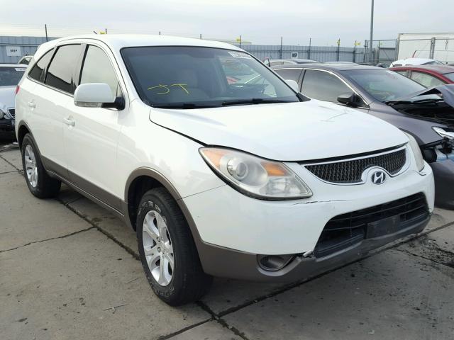 KM8NU13C47U013287 - 2007 HYUNDAI VERACRUZ G WHITE photo 1