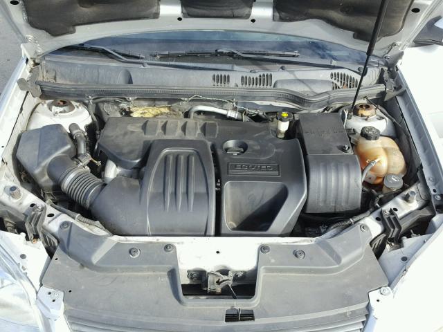 1G1AL55F367801066 - 2006 CHEVROLET COBALT LT SILVER photo 7