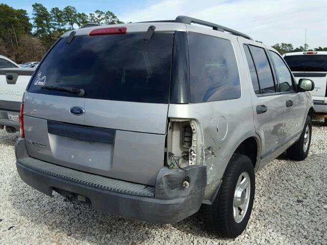 1FMZU62K24UC25138 - 2004 FORD EXPLORER X SILVER photo 4