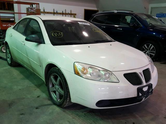 1G2ZG58N874116943 - 2007 PONTIAC G6 BASE WHITE photo 1