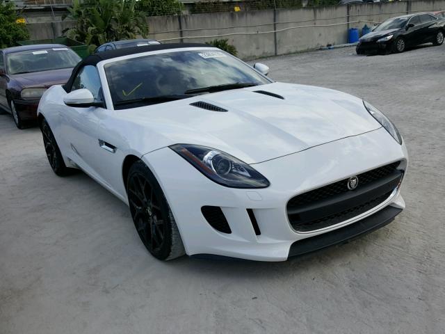 SAJWA6E70E8K04291 - 2014 JAGUAR F-TYPE WHITE photo 1