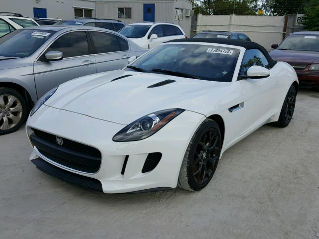 SAJWA6E70E8K04291 - 2014 JAGUAR F-TYPE WHITE photo 2