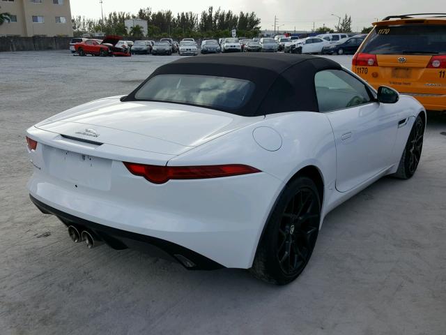 SAJWA6E70E8K04291 - 2014 JAGUAR F-TYPE WHITE photo 4