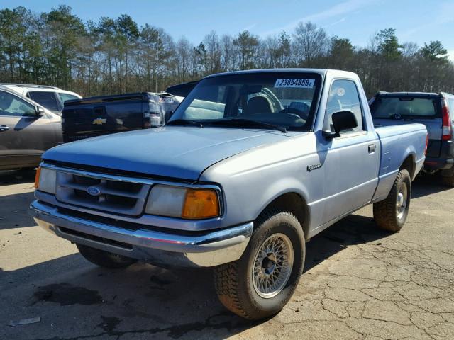 1FTCR10A0VTA33443 - 1997 FORD RANGER WHITE photo 2