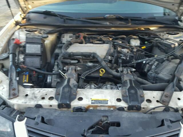 2G1WF52E439235258 - 2003 CHEVROLET IMPALA WHITE photo 7