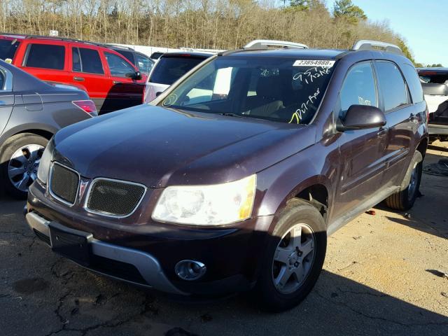 2CKDL63F476038563 - 2007 PONTIAC TORRENT PURPLE photo 2