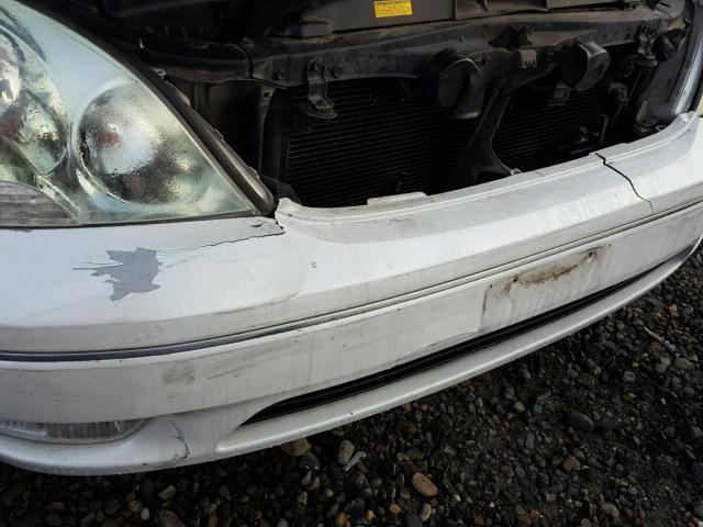 JTHBN30F430106356 - 2003 LEXUS LS 430 WHITE photo 9