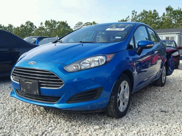 3FADP4BJ9FM138335 - 2015 FORD FIESTA SE BLUE photo 2