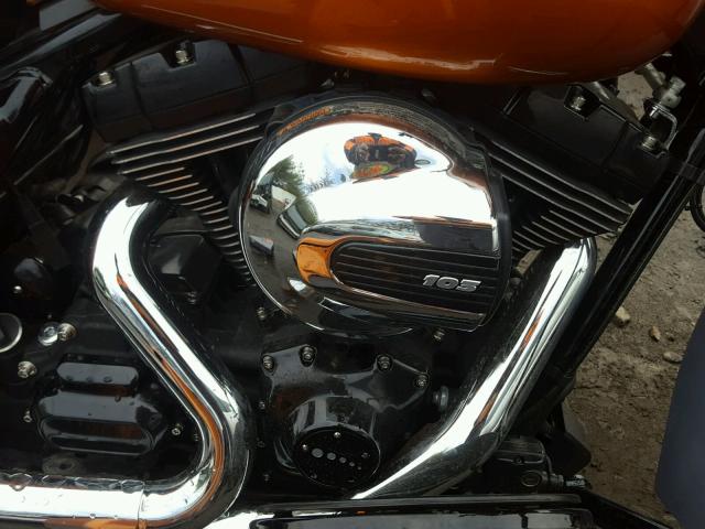 1HD1KRM13EB650506 - 2014 HARLEY-DAVIDSON FLHXS STRE ORANGE photo 7