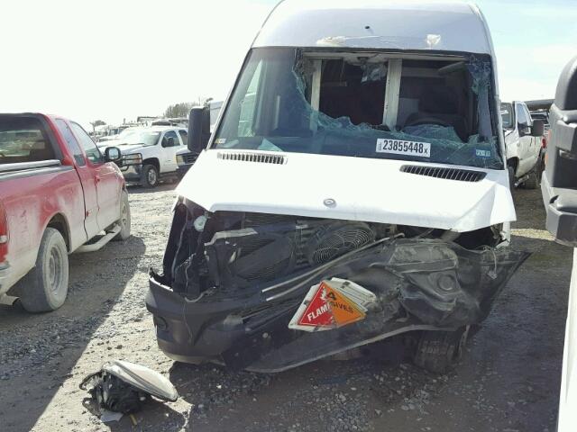 WD3PE8DE7E5855058 - 2014 MERCEDES-BENZ SPRINTER 2 WHITE photo 2