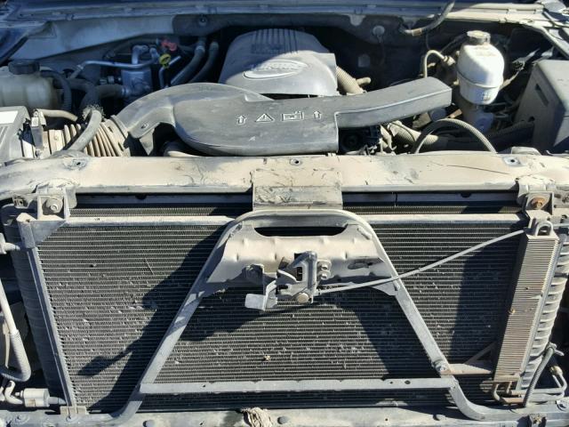 1GKEC13T55R142148 - 2005 GMC YUKON WHITE photo 7