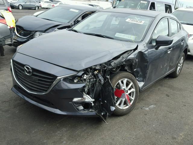 3MZBM1U79GM324644 - 2016 MAZDA 3 SPORT GRAY photo 2