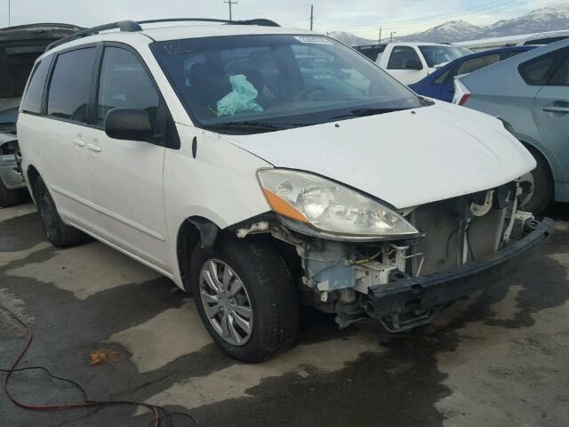 5TDZA23C36S511066 - 2006 TOYOTA SIENNA CE WHITE photo 1