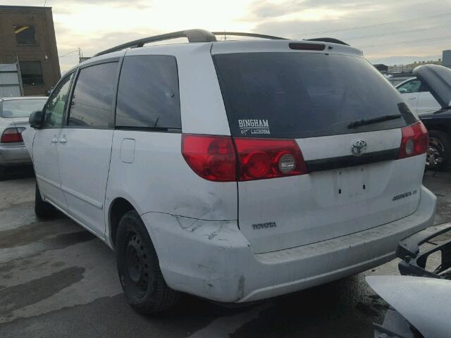 5TDZA23C36S511066 - 2006 TOYOTA SIENNA CE WHITE photo 3