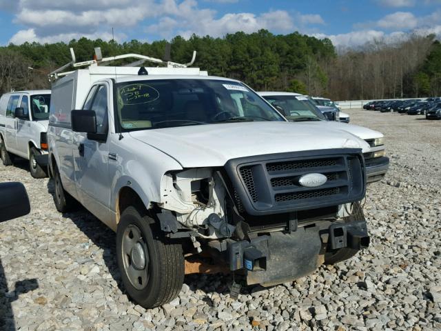 1FTRF12218KB87713 - 2008 FORD F150 WHITE photo 1