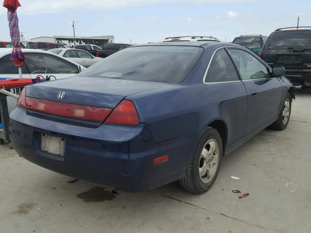 1HGCG32561A004442 - 2001 HONDA ACCORD EX BLUE photo 4