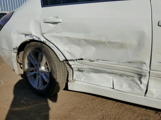 1N4BL2AP5BN420744 - 2011 NISSAN ALTIMA SR WHITE photo 9