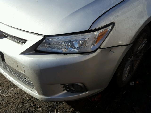 JTKJF5C79C3036094 - 2012 TOYOTA SCION TC 银色 照片 9