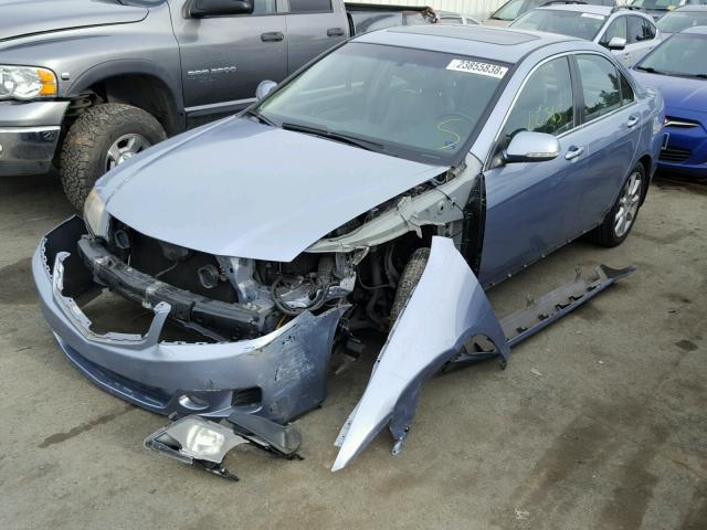 JH4CL96996C021207 - 2006 ACURA TSX BLUE photo 2