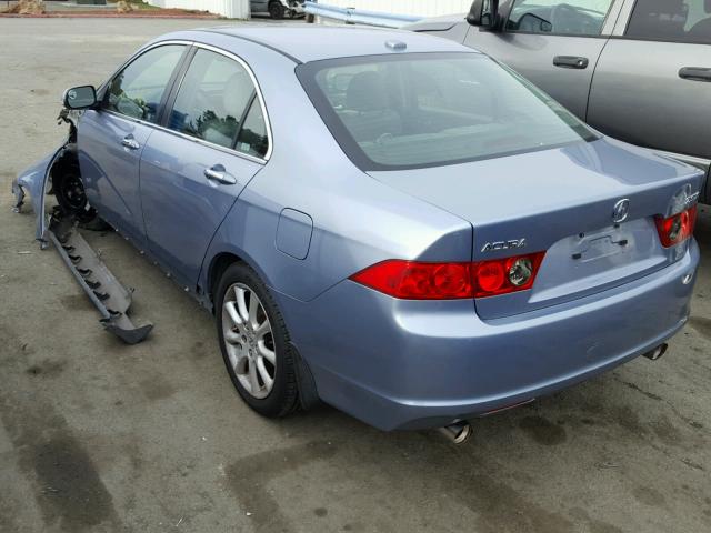 JH4CL96996C021207 - 2006 ACURA TSX BLUE photo 3