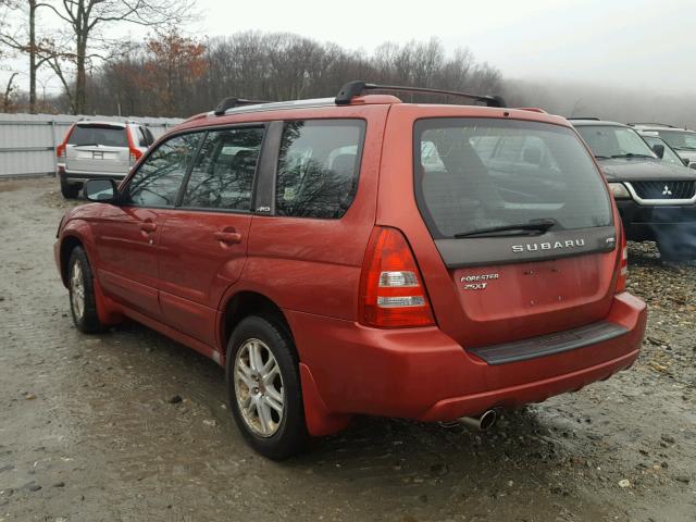 JF1SG69604H738649 - 2004 SUBARU FORESTER 2 RED photo 3