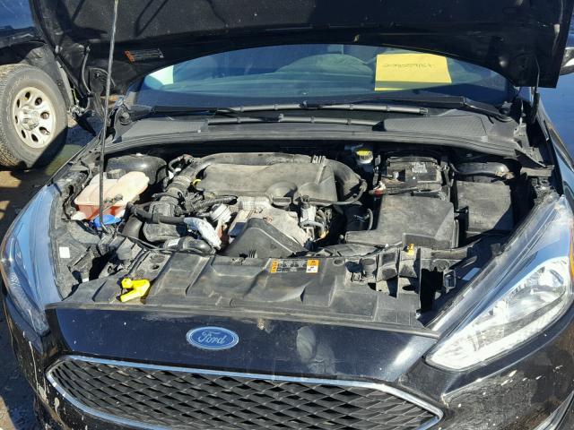 1FADP3FE6FL333799 - 2015 FORD FOCUS SE BLACK photo 7