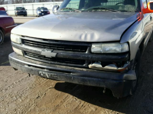 2GCEC19T5X1138907 - 1999 CHEVROLET SILVERADO SILVER photo 9