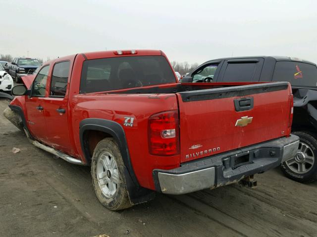 2GCEK13M571671358 - 2007 CHEVROLET SILVERADO RED photo 3