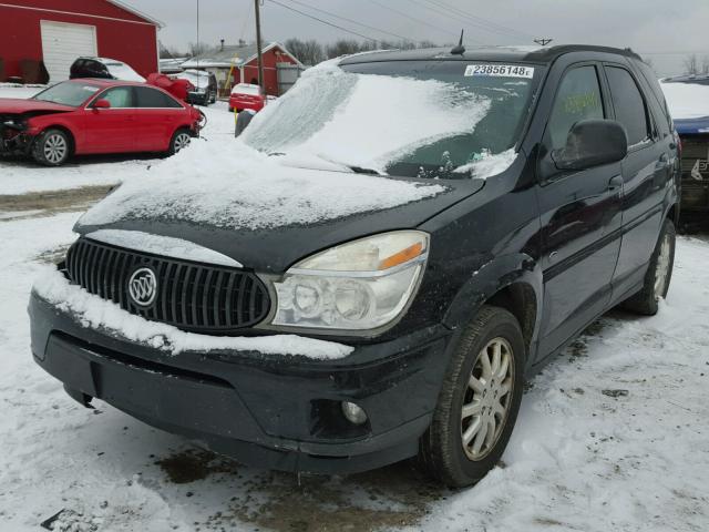 3G5DB03L66S631619 - 2006 BUICK RENDEZVOUS BLACK photo 2