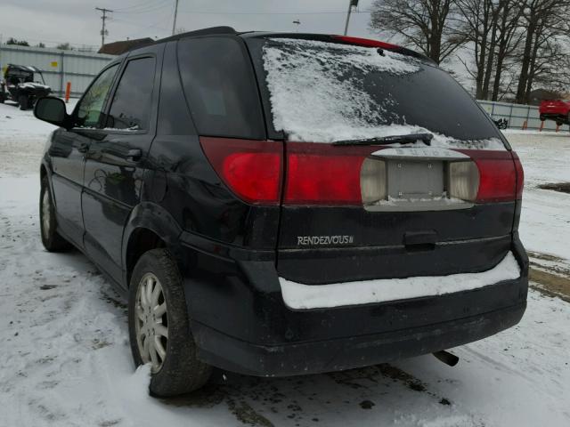 3G5DB03L66S631619 - 2006 BUICK RENDEZVOUS BLACK photo 3