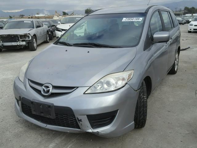 JM1CR2WL5A0369101 - 2010 MAZDA 5 SILVER photo 2