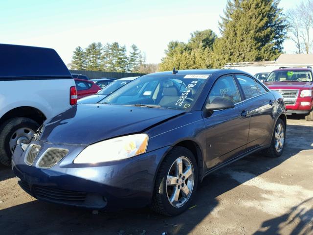 1G2ZH57N884227525 - 2008 PONTIAC G6 GT BLUE photo 2