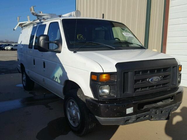 1FTNE2EL9BDA10477 - 2011 FORD ECONOLINE WHITE photo 1