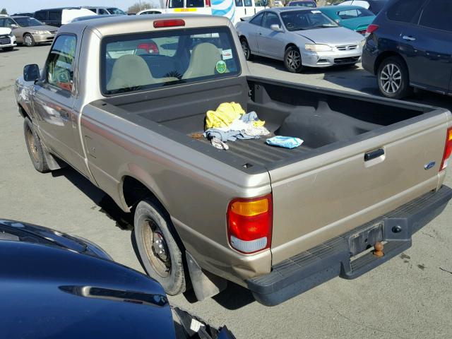 1FTYR10C7XUB88530 - 1999 FORD RANGER BEIGE photo 3