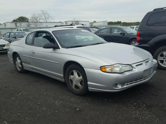 2G1WX12K539418132 - 2003 CHEVROLET MONTE CARL SILVER photo 1