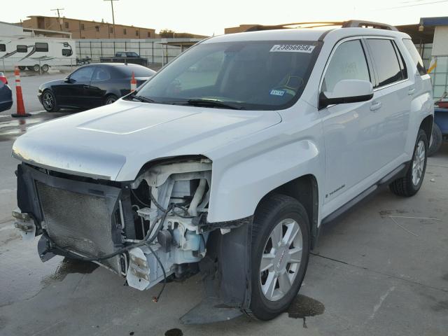 2CTALDEW9A6219035 - 2010 GMC TERRAIN SL WHITE photo 2