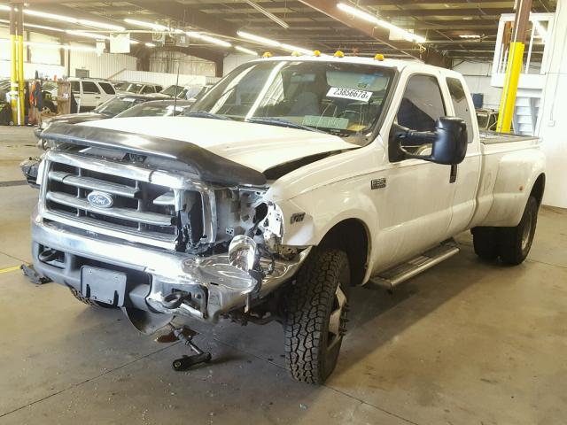 1FTWX33S7XED99815 - 1999 FORD F350 SUPER WHITE photo 2