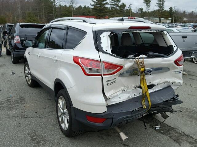 1FMCU9J96FUB15265 - 2015 FORD ESCAPE TIT WHITE photo 3