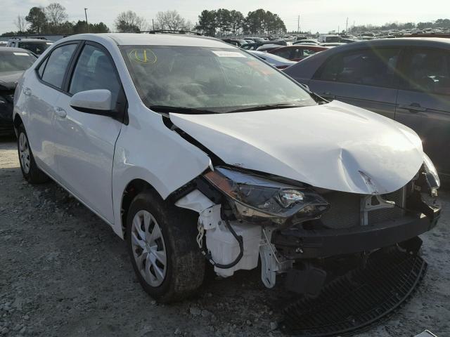 2T1BURHE8FC328072 - 2015 TOYOTA COROLLA L WHITE photo 9