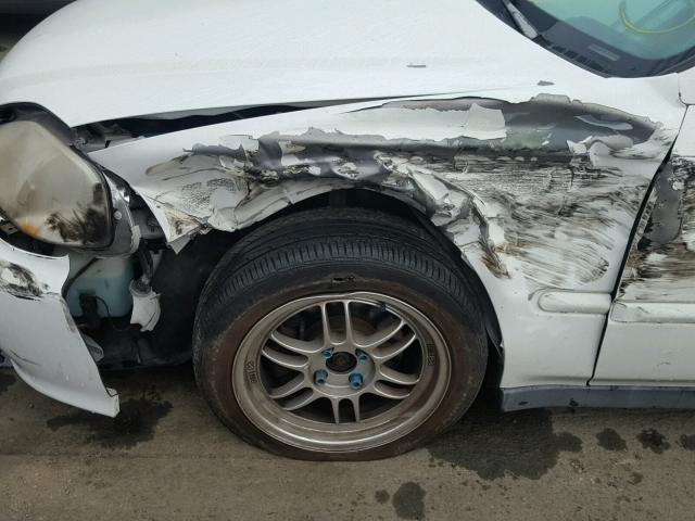 1HGEJ8147YL068410 - 2000 HONDA CIVIC EX თეთრი ფოტო 9