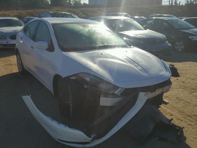 1C3CDFBB0FD159156 - 2015 DODGE DART SXT WHITE photo 1