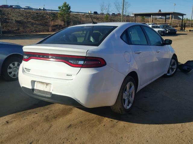 1C3CDFBB0FD159156 - 2015 DODGE DART SXT WHITE photo 4